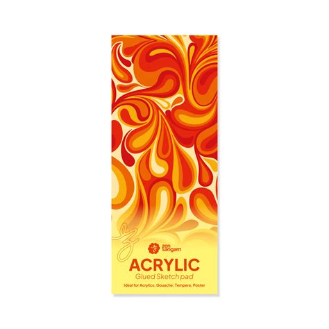 Acrylic Bookmark Glued Sketch Pad - 300 GSM | Zen Sangam
