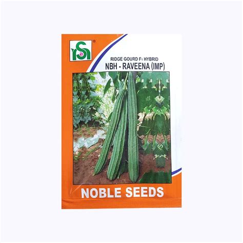 NBH - Raveena Ridge Gourd Seeds - Noble | F1 Hybrid | Buy Online Now ...