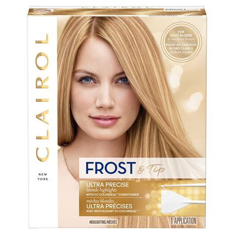 Buy ClairolNice'n Easy Frost & Tip Original Hair Dye, Light Blonde to ...