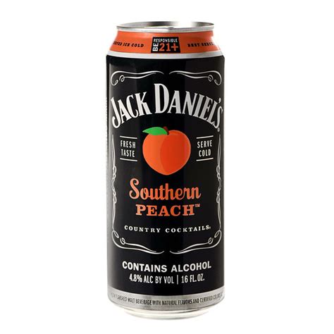 Jack Daniel's Jack Daniel's Country Cocktails Southern Peach Malt ...