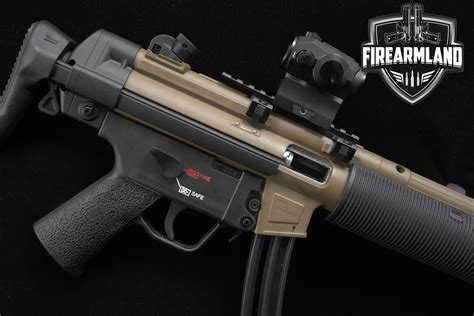 Heckler & Koch (H&K-HK) MP5-SD 22LR 16" H&K-HK-MP5-SD MP5SD - Semi Auto ...