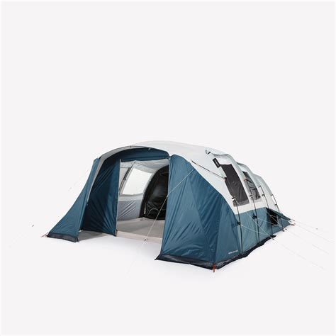 6-Person / 3-Room Camping Pole Tent, Arpenaz 6.3 F & B