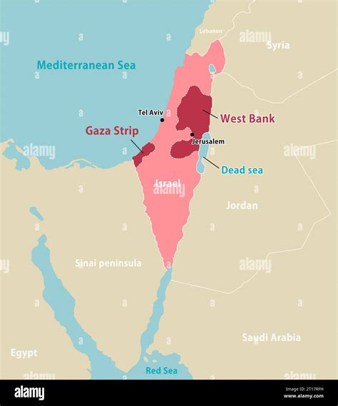 Palestine Map Drawing