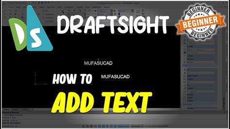 Image result for Add Text DraftSight