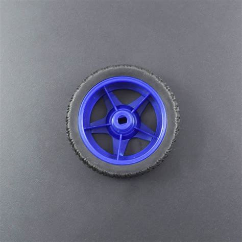 65mm Robot Smart Car Wheel for BO Motor - Blue- RS1988 – REES52