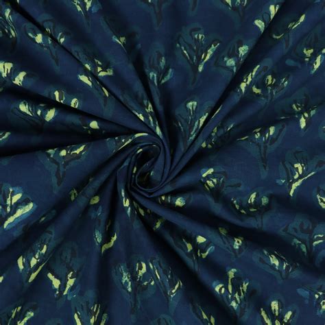 Buy Green Floral Print Cotton Fabric @Upto 60% OFF | DMAASA – Dmaasa