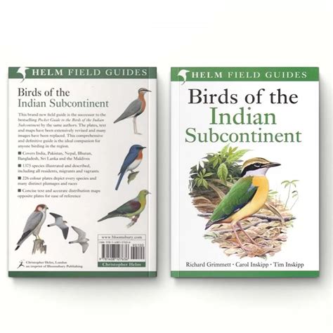 Birds of the Indian Subcontinent by Richard Grimmett