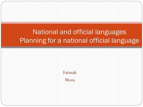 Image result for National Language Examples