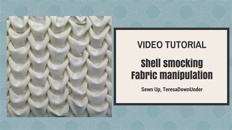 Image result for Shell Smocking Tutorial