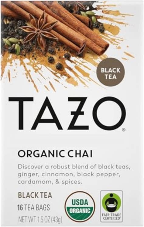 Amazon.com : TAZO Classic Chai Latte Black Tea Concentrate, 32 oz (Pack ...