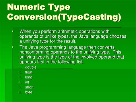 Image result for Numeric Variable Type
