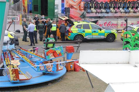 Horror at the funfair as man in his 20s killed in workplace accident at ...