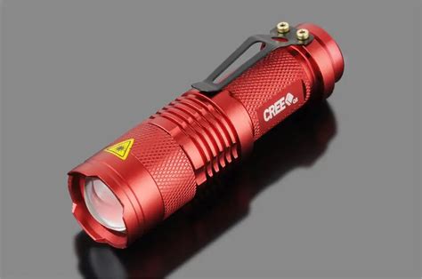 Mini Waterproof LED Flashlight 6 Colors Compact Portable Light ...
