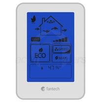 Fantech ECO-TOUCH IAQ Indoor Air Quality Control - Programmable - Wall ...