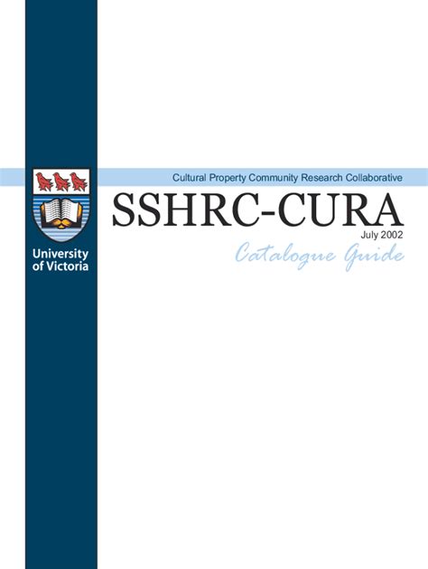 Fillable Online maltwood uvic Cura Catlogue Template - Legacy Art ...