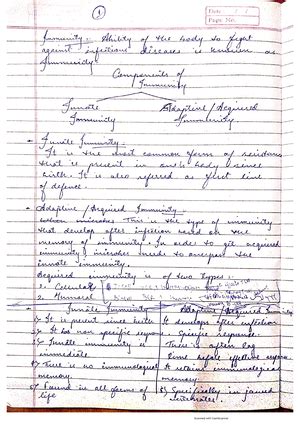 Immunology questions - Full Forms- PRRs- Pattern Recognition Receptors ...