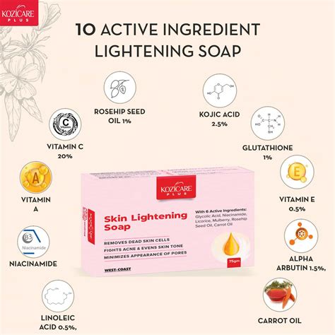 Buy KOZICARE PLUS SKIN LIGHTENING SOAP- 75GM (PACK OF 3) Online & Get ...