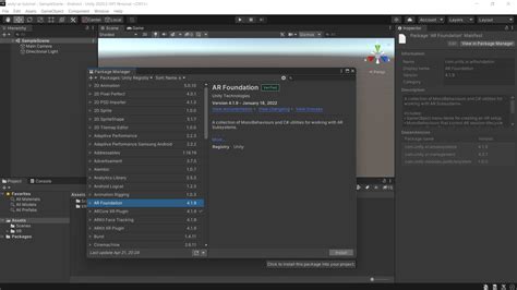 Image result for Setting Up AR Unity