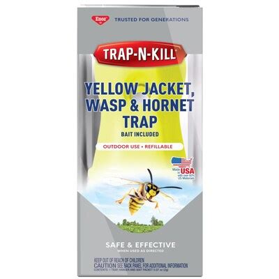 Enoz TrapNKill Yellow Jacket, Wasp, and Hornet Trap Insect & Pest ...