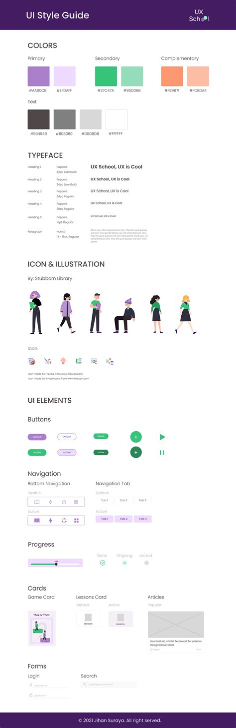 Image result for Style Guide UI UX