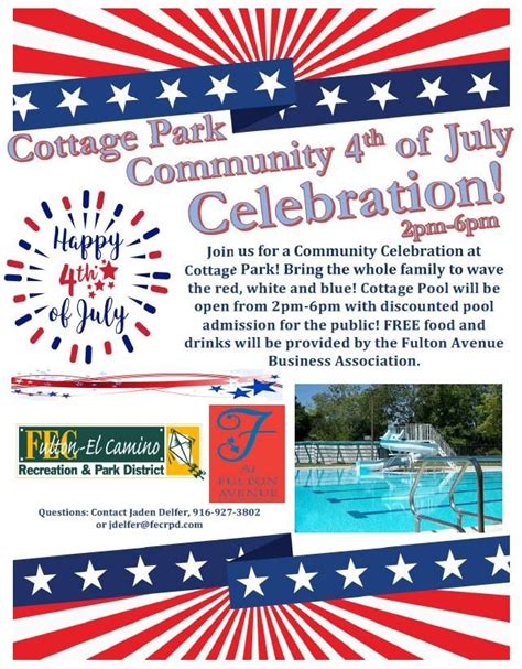 Cottage Park Community 4th of July Celebration, Cottage Park ...