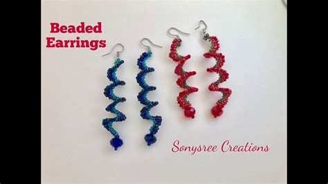 Small Beaded Earring Tutorials 的图像结果
