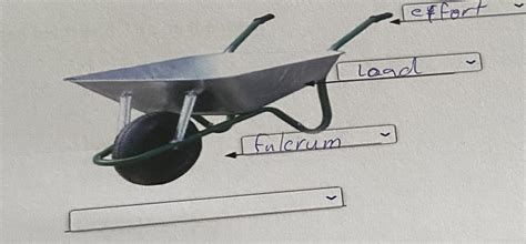 Label the parts and identify the class of the lever And define moment ...
