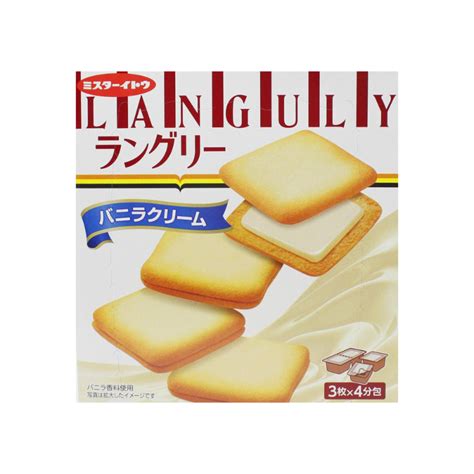 MR. ITO LANGULY VANILLA CREAM SANDWICH COOKIES (🇯🇵) – Amiri Foods