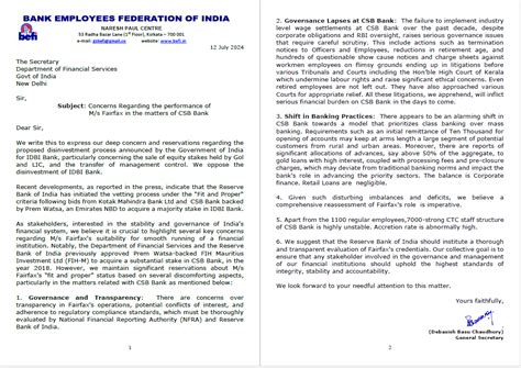 IDBI Bank Acquisition: Concerns Mount Over Bidder’s Control of CSB Bank