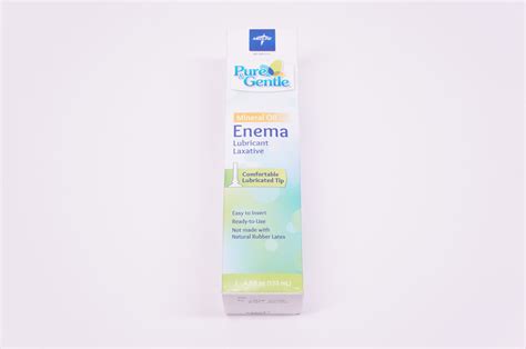 Medline CUR095010 Pure&Gentle Mineral Oil Enema Lubricant Laxative (x)