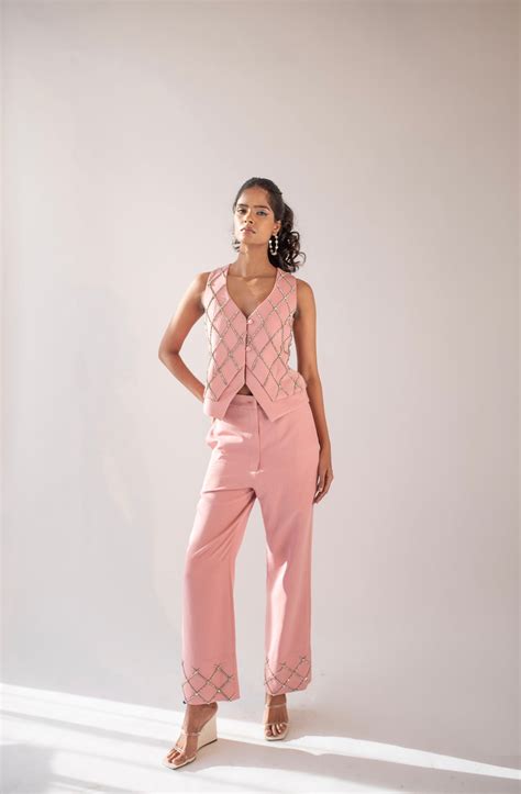 Hand-embellished double waistcoat – Magia