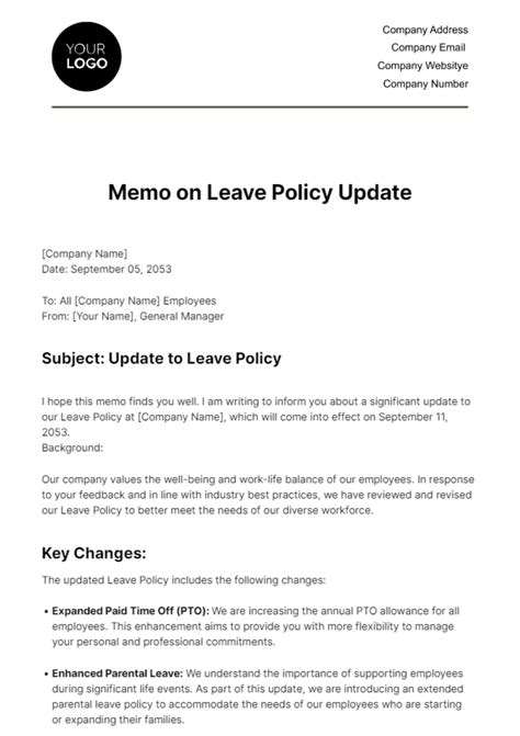 Free Policy Memo Templates to Edit Online and Print