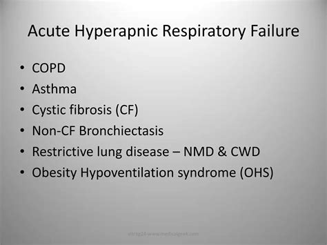 Ventilatory management of Acute Hypercapnic Respiratory Failure | PDF