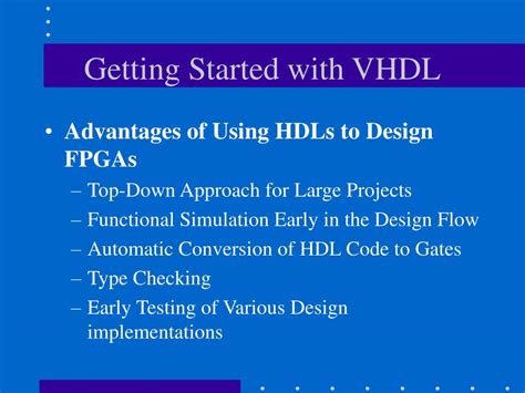 Image result for FPGA Tutorial VHDL