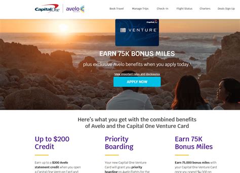 (EXPIRED) 75K plus $200 in Avelo statement credits with new Capital One ...