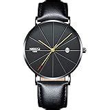 Buy NIBOSI Mens Analogue Quartz Watch Ultra Thin Wristwatch Mesh Strap ...