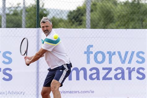 Former Wimbledon champion Goran Ivanisevic serves up tennis ...