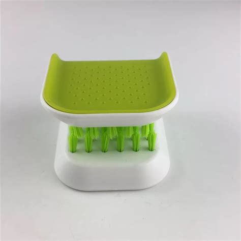 U-shaped Knife and Cutlery Cleaner Brush, Home Kitchen Cleaning Bristl ...