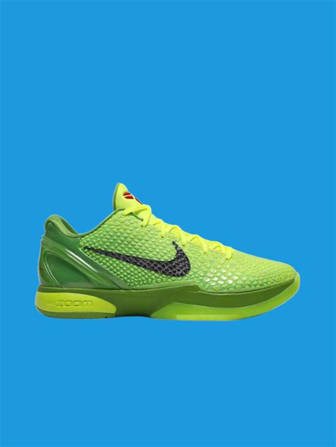 Kobe 6 Grinch Nike Kobe 6 Protro Reverse Grinch Sneakers Fast