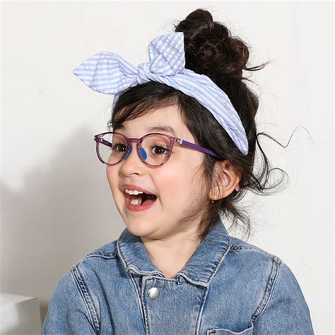 Buy Blue-Block Kids Computer Glasses: Purple Transparent Purple Pink ...