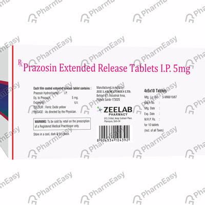 Zosimin Er 5 MG Tablet (10): Uses, Side Effects, Price & Dosage | PharmEasy