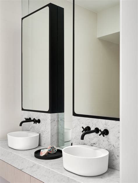 modern bathroom medicine cabinet with mirror