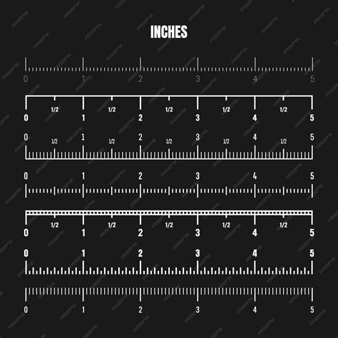 Image result for Inches Scale Vector