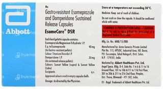 Esomecare Dsr Capsule 10: Uses, Side Effects, Price & Substitutes