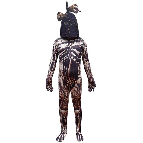 Buy Siren Head Kids Halloween Costume Creepy SCP Jumpsuit y Game ...
