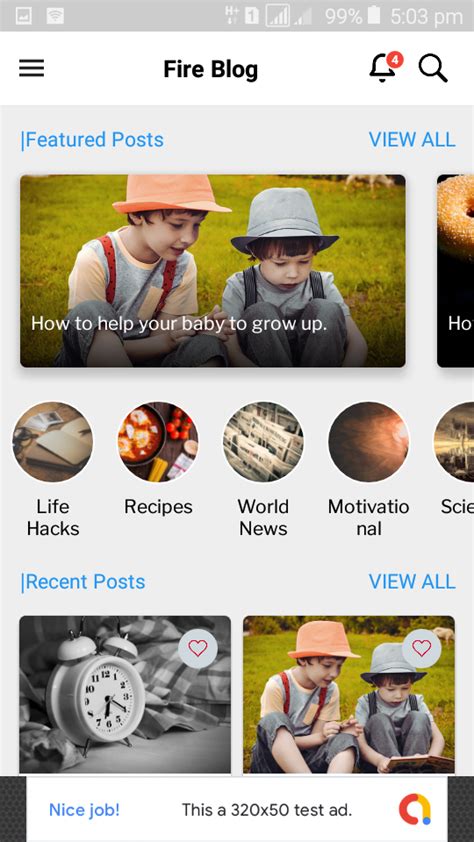 Image result for Blog App Firebase