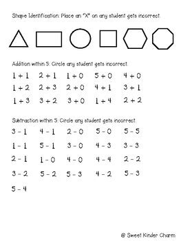 Image result for Math Check Sheet