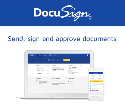 Signez ses contrats en ligne avec Docu sign & Secure signing