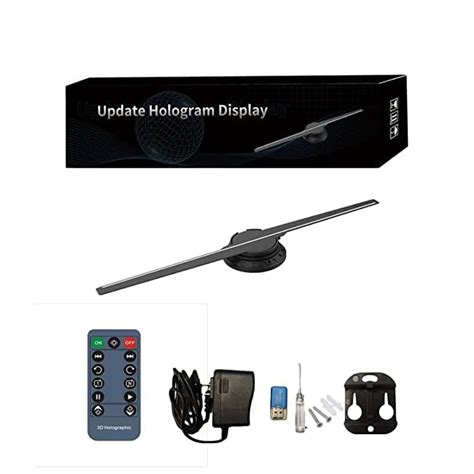 Hash Tag 3D Holographic Fan Advertising Machine Holographic Projector ...